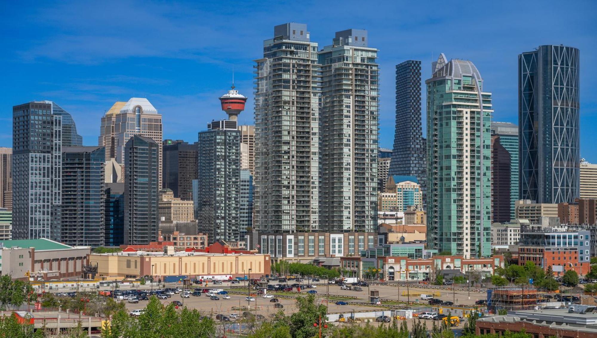 Modern Suite Calgary Downtown 5 Min Walk Stampede Eksteriør bilde
