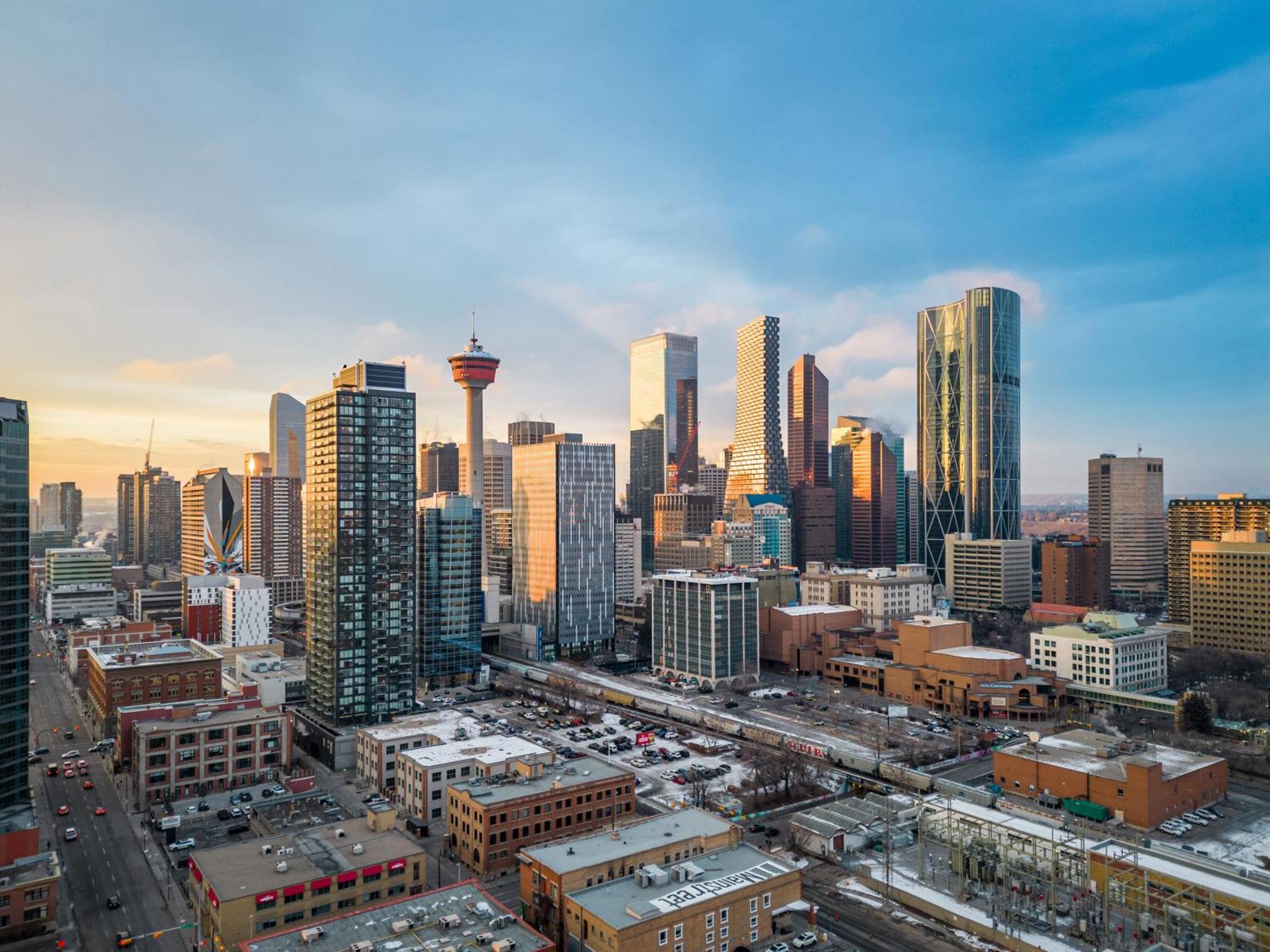 Modern Suite Calgary Downtown 5 Min Walk Stampede Eksteriør bilde