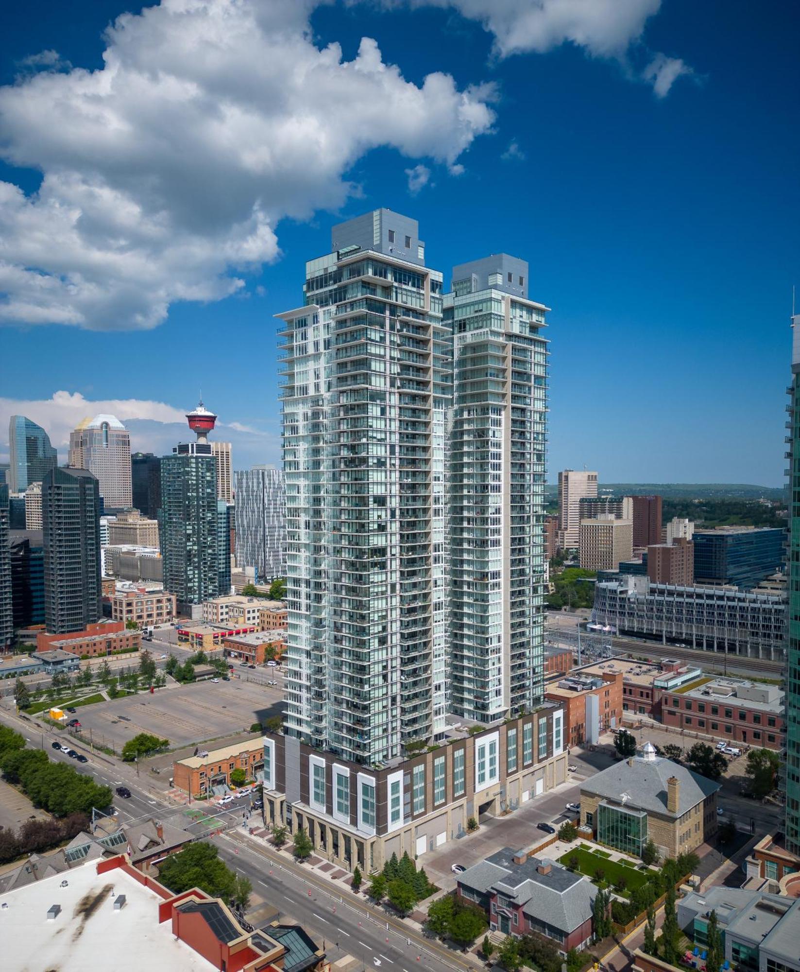 Modern Suite Calgary Downtown 5 Min Walk Stampede Eksteriør bilde