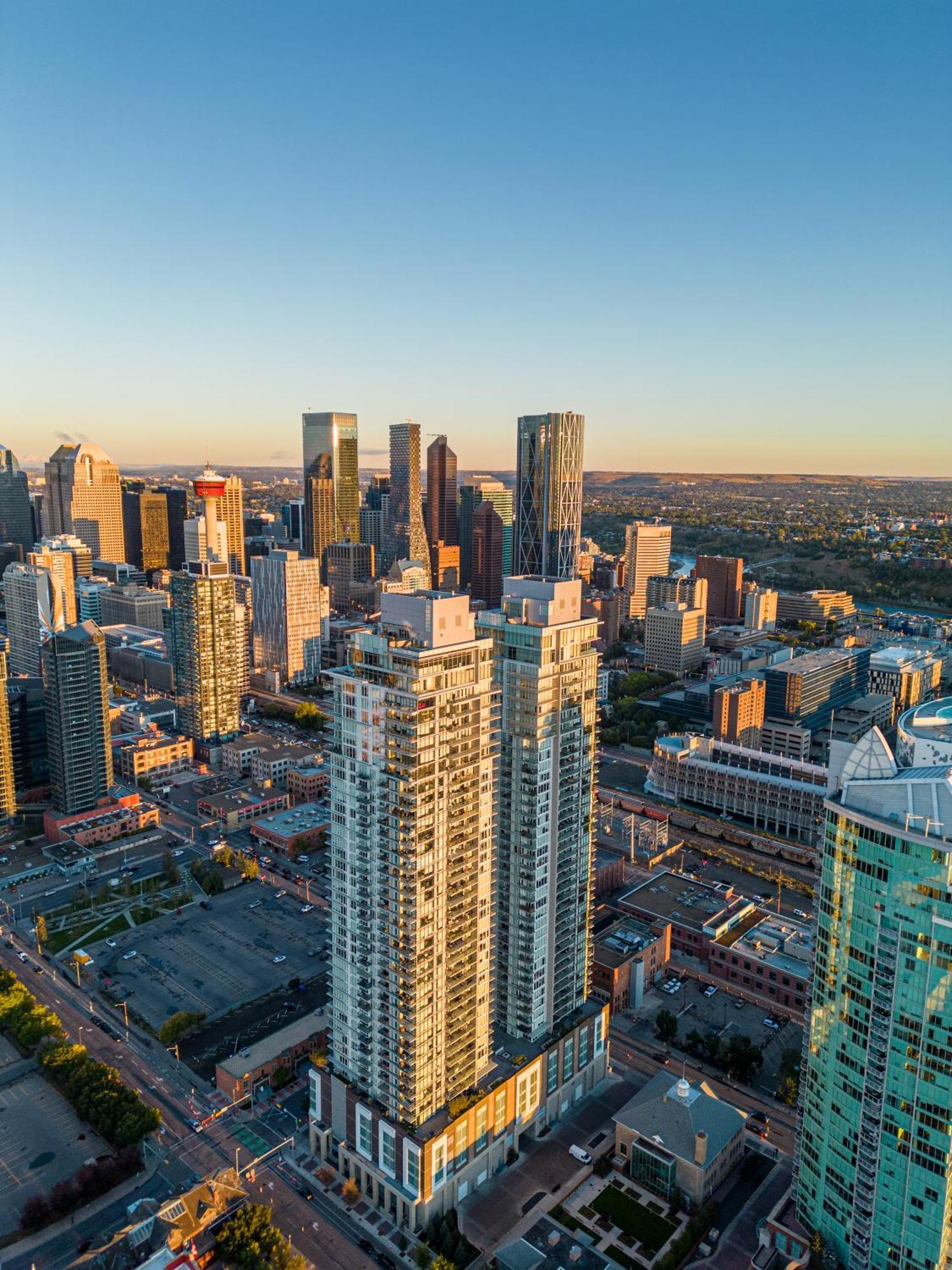 Modern Suite Calgary Downtown 5 Min Walk Stampede Eksteriør bilde