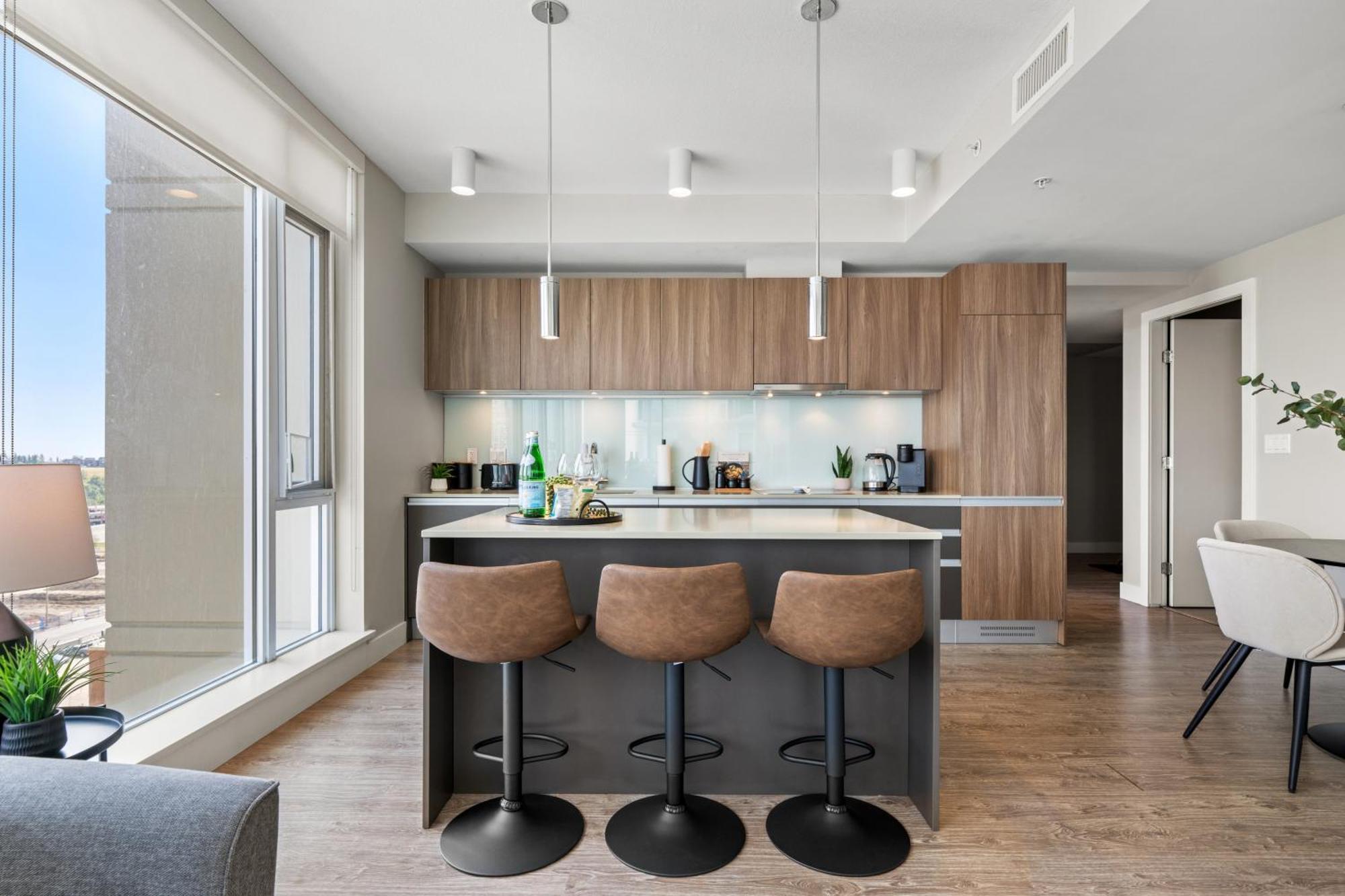 Modern Suite Calgary Downtown 5 Min Walk Stampede Eksteriør bilde